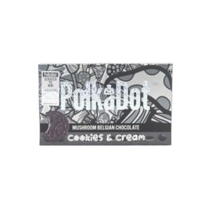 Buy PolkaDot Cookies and Cream Belgian Chocolate Bar Online